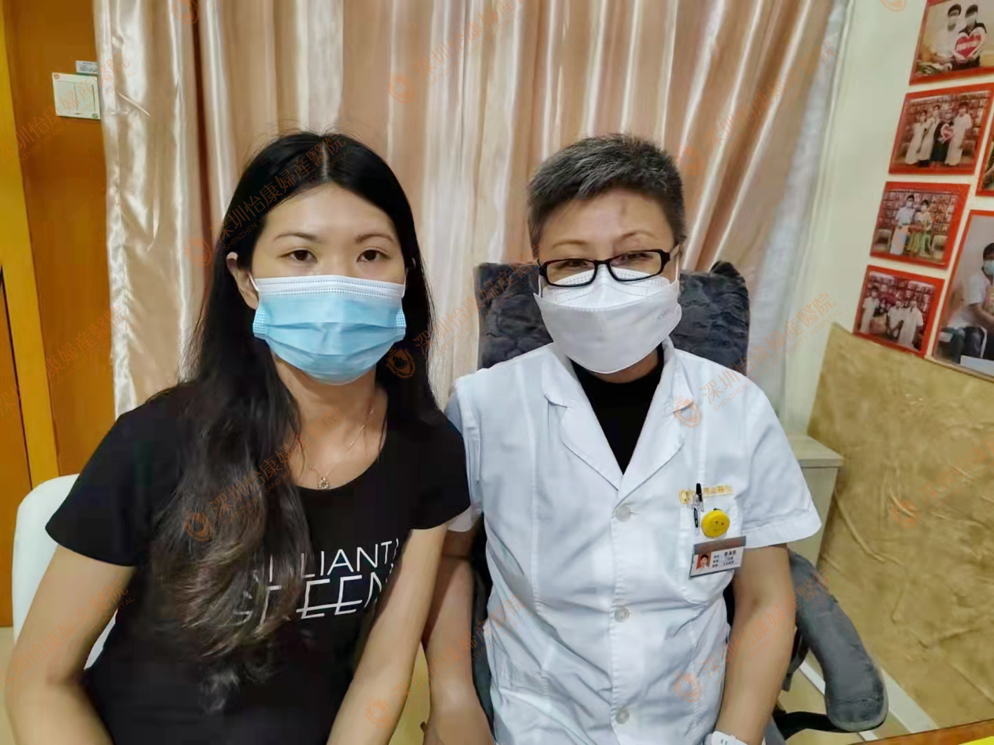 2个月快孕 当面来给主任报喜