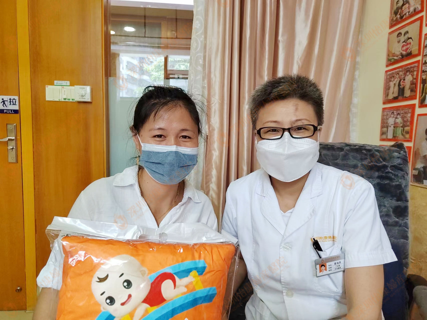 因输卵管问题找到怡康 专家帮助喜获3个月快孕