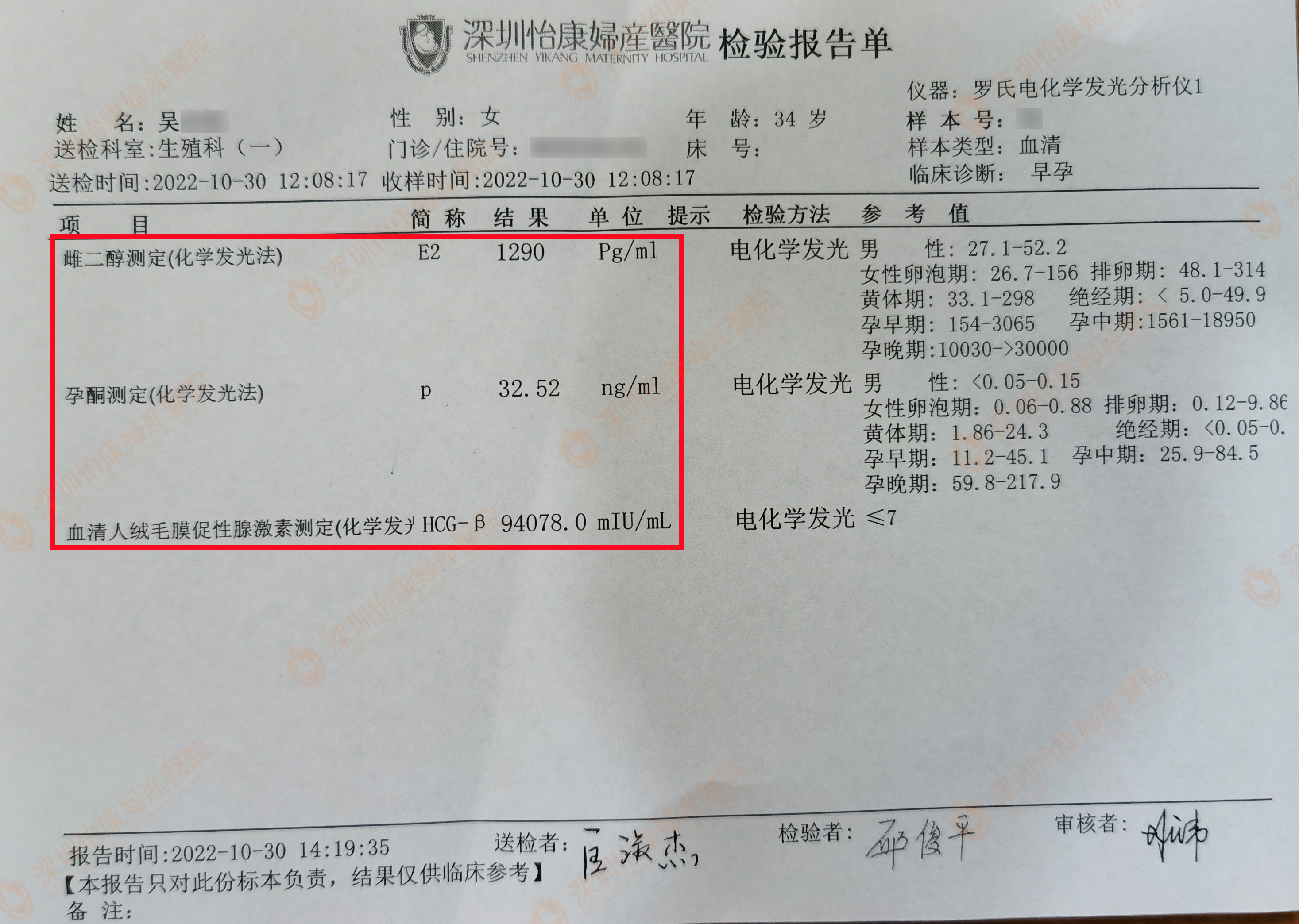外院复通且三次通水2年未怀 怡康帮助行二次手术3月快孕